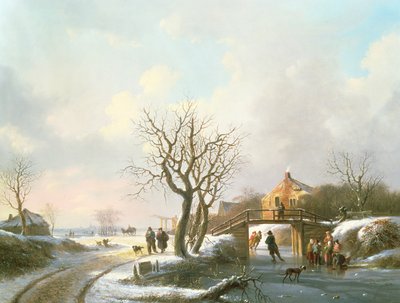 Winter Scene by J.S.